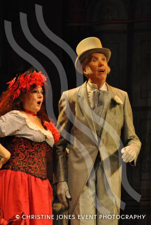 Laura (Angie Best) with Harry Chitterlow (Nick Mountjoy) in Half a Sixpence