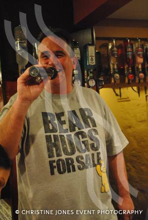 Get Well Somer Appeal at Brewers Arms - Nov 15, 2013: Brewers Arms landlord Duncan Webb hosts an auction. Photo 2