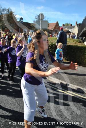 Kelly Druce, of the Kelly Leigh School of Dancing, in action
