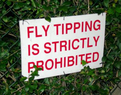Warning to fly-tippers