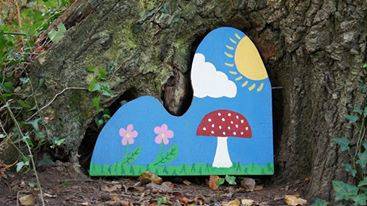 Mean thieves steal fairy doors from play area