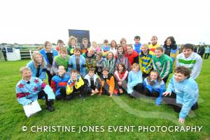 Students from King Arthur's School, Wincanton, were at the races with the Racing to School education group