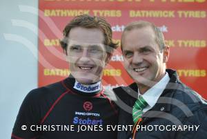 Champion jockey AP McCoy and Yeovil Town commercial manager Dave Linney