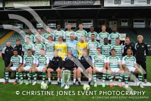 2013: That was the year that was! JULY: Yeovil Town pre-season photocall ahead of their first-ever season in The Championship.