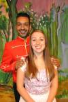CUDOS and Cinderella – January 2014: Cinderella (Kerianne Davies) with Buttons (Ray Norris). Photo 1