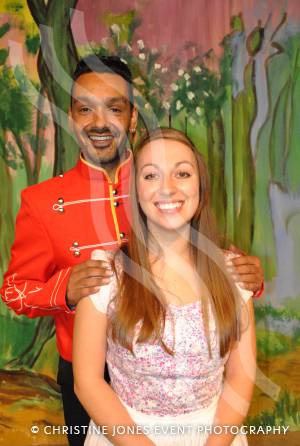 CUDOS and Cinderella – January 2014: Cinderella (Kerianne Davies) with Buttons (Ray Norris). Photo 1