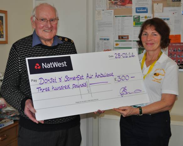War veteran backs Air Ambulance charity