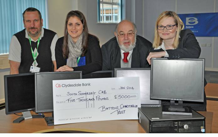 Computer boost for South Somerset CAB