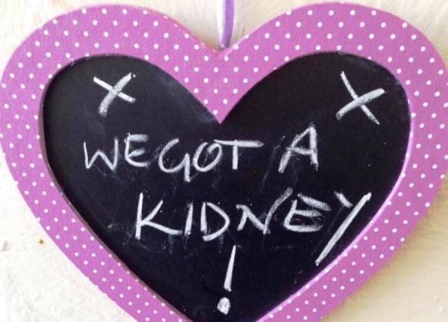 Amazing! Liana's long wait for a kidney transplant is over