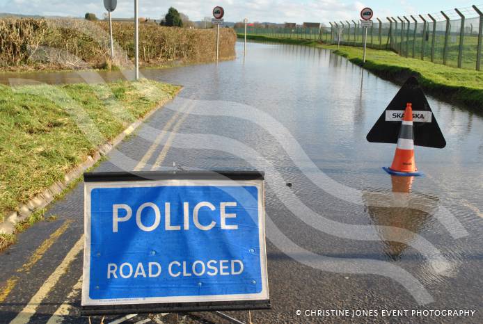 Risk of further flooding in Somerset