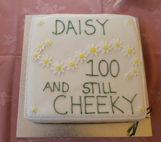 Centenarian Daisy says: When you were in a family of ten and shared one bathroom – you quickly learnt to dance!