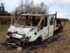 Van stolen and set on fire