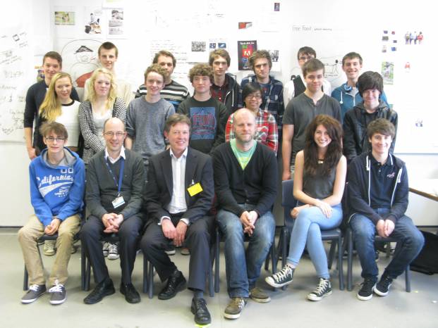 Graphic design students encouraged to be inspired by Yeovil College life