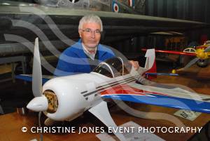 Richard Hunt, of the Wincanton Falcons Radio Controlled Flying Club, at the Autumn Model Show at the Fleet Air Arm Museum, RNAS Yeovilton, on October 27, 2012