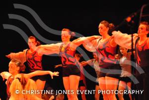 Orchard Gymnastics perform at the Octagon Theatre during the Gold Star Awards on October 30, 2012