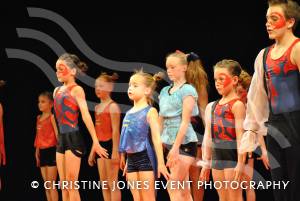 Orchard Gymnastics perform at the Octagon Theatre during the Gold Star Awards on October 30, 2012
