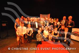 Gold Star award winners at the Octagon Theatre, Yeovil, on October 30, 2012