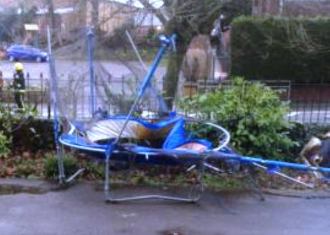 Will YOU give this trampoline some TLC to bring it bouncing back to life?