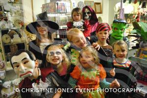 Spooky goings-on at Blooming Gifted in Fore Street, Chard.