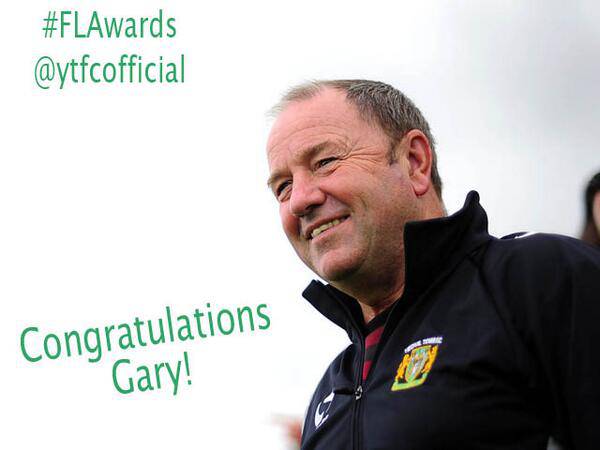 It's official! Yeovil Town boss wins Football League's Outstanding Managerial Achievement Award
