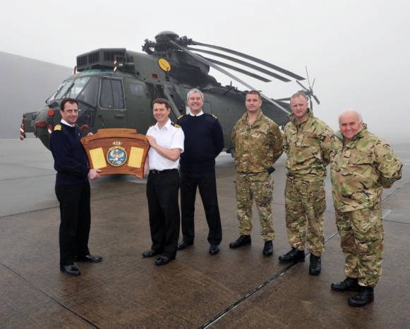 Top award for 848 Naval Air Squadron