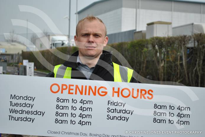 New opening hours for Yeovil Recycling Centre start TODAY!