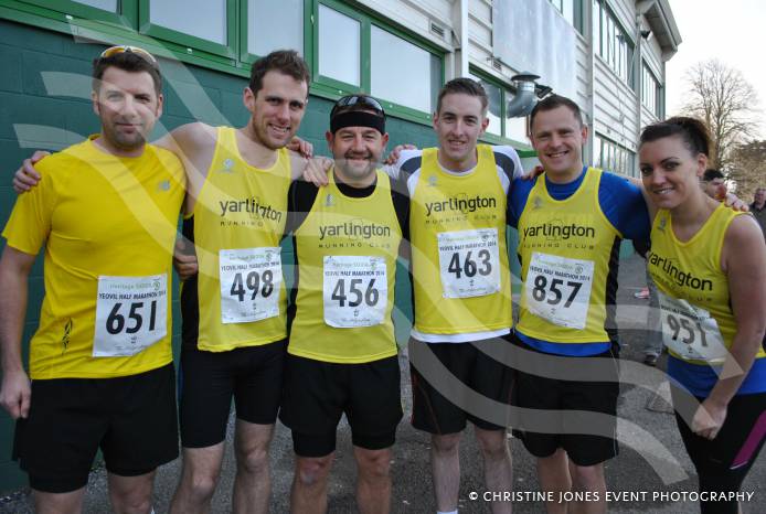PHOTOS: Team Yarlington at Yeovil Half Marathon