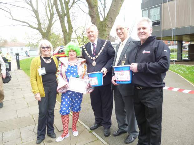 SOMERSET NEWS: Daring absilers raise cash for charity