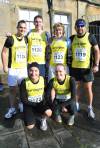 Team Yarlington from the Yarlington Housing Group at the Ilminster Lions 10k on November 4, 2012