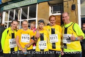Members of the Burnham Harriers at the Ilminster Lions 10k on November 4, 2012