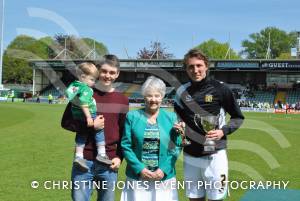 Yeovil Town FC player awards - May 2014: Luke Ayling receives the Bobby Hamilton Memorial Young Player of the Year  award. Photo 11