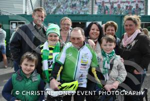 Back From Boro - The Cyclists May 2014: The cyclists back at Huish Park after their 334-mile charity ride from Middlesbrough. Photo 32