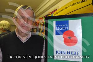 Ilminster Lions Club Fete - May 24, 2014: John Goodall of the Ilminster branch of the Royal British Legion. Photo 2