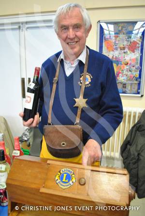 Ilminster Lions Club Fete - May 24, 2014: John Holtom, of Ilminster Lions Club, with the bottle stall. Photo 14