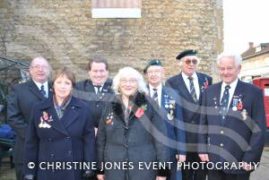 Members of the Crewkerne branch of the Royal British Legion.