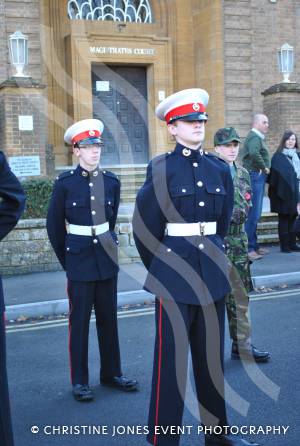 On parade for Remembrance Day in Yeovil on November 11, 2012. Photo 7