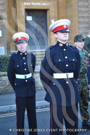 On parade for Remembrance Day in Yeovil on November 11, 2012. Photo 8