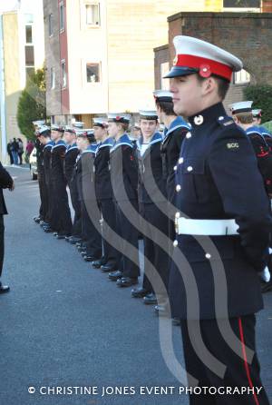 On parade for Remembrance Day in Yeovil on November 11, 2012. Photo 9
