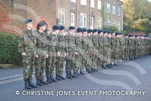 On parade for Remembrance Day in Yeovil on November 11, 2012. Photo 10