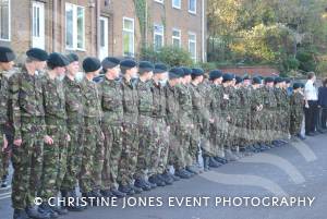 On parade for Remembrance Day in Yeovil on November 11, 2012. Photo 12