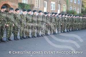 On parade for Remembrance Day in Yeovil on November 11, 2012. Photo 13