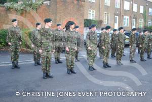 On parade for Remembrance Day in Yeovil on November 11, 2012. Photo 15