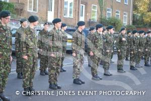 On parade for Remembrance Day in Yeovil on November 11, 2012. Photo 16