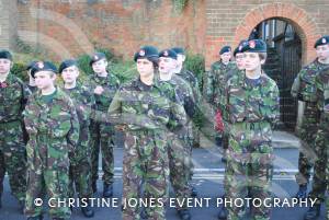 On parade for Remembrance Day in Yeovil on November 11, 2012. Photo 19