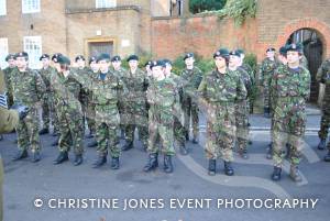 On parade for Remembrance Day in Yeovil on November 11, 2012. Photo 20