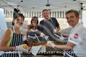 Home Farm Fest Part 3 - June 7, 2014: There was plenty of fun on Day Two of Home Farm 2014: Serving up on the hog roast. Photo 14