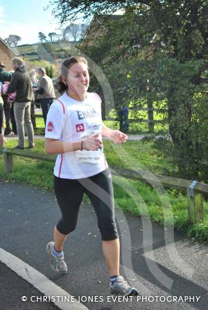 PSA runner Emma Hughes completes the 2012 Ilminster 10k in a time of 1hr 4mins and 8secs.