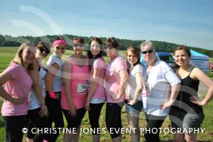Race for Life Part 1 - June 22, 2014: Around 2,000 ladies took part in the Race for Life for Cancer Research at Sherborne Castle. Photo 6