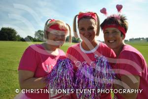 Race for Life Part 1 - June 22, 2014: Around 2,000 ladies took part in the Race for Life for Cancer Research at Sherborne Castle. Photo 11