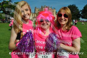 Race for Life Part 1 - June 22, 2014: Around 2,000 ladies took part in the Race for Life for Cancer Research at Sherborne Castle. Photo 19